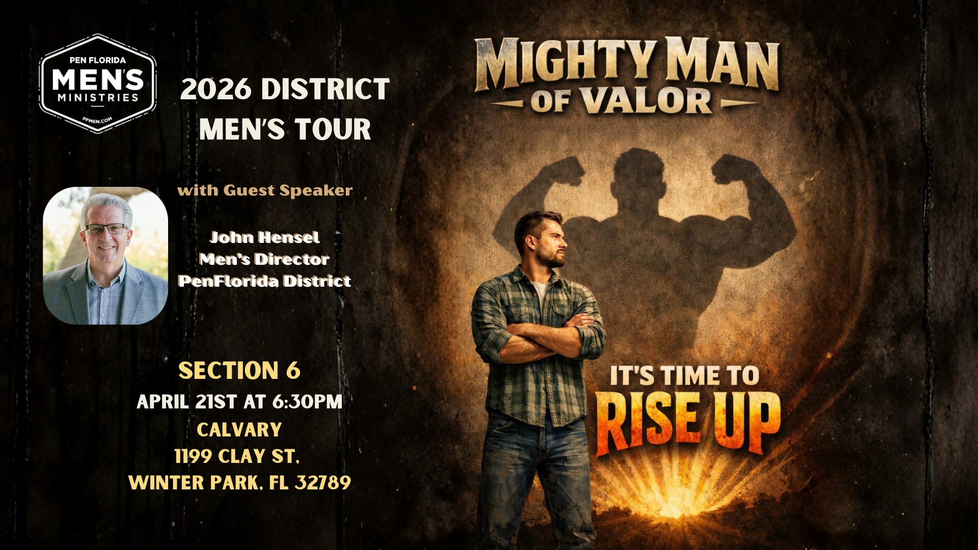 2026 Section 6 District Tour Calendar